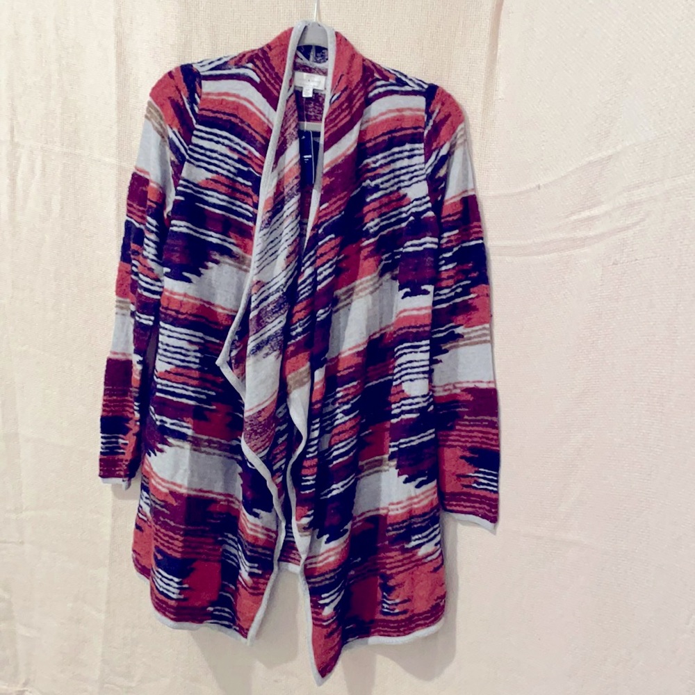 Lucky Brand : Small : Fall drape sweater : Campfire vibes
